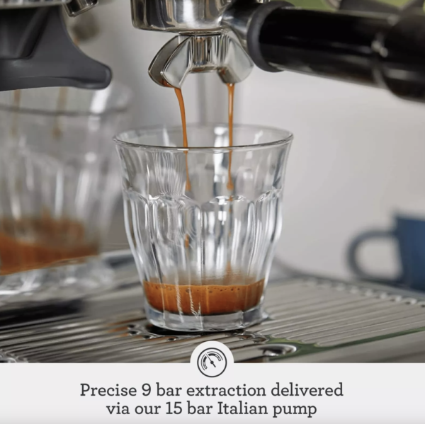 Breville BES870BSXL Espresso Machine, One Size, Black Sesame - Image 4