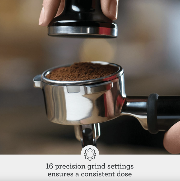Breville the Barista Express Espresso Machine, One Size, Black Sesame - Image 3